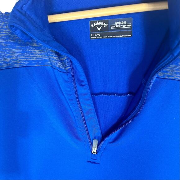 Callaway Weather Series Long Sleeve 1/4 Zip Shirt - Picture 5 of 8